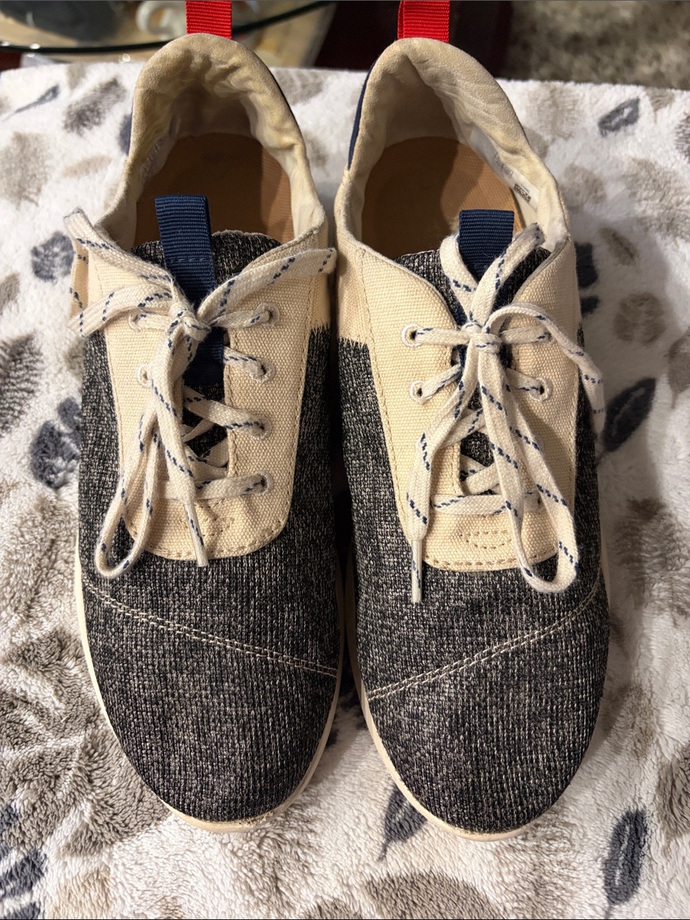 Toms Cabrillo Birch Canvas Knit Sneakers
